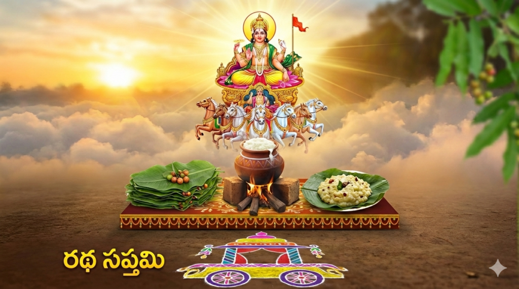 రథ సప్తమి: ఆరోగ్య, ఐశ్వర్య ప్రధాత సూర్య భగవానుని ఆరాధన! / Ratha Saptami: Worship of Lord Surya, the giver of health and wealth!