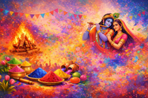 హోలీ పండుగ – రంగులతో నిండిన ఆనందోత్సవం / Holi Festival – A festival of joy filled with colors