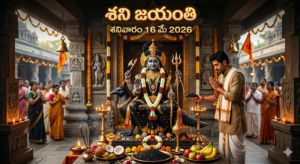 శని జయంతి / Shani Jayanti శనివారం 16 మే 2026